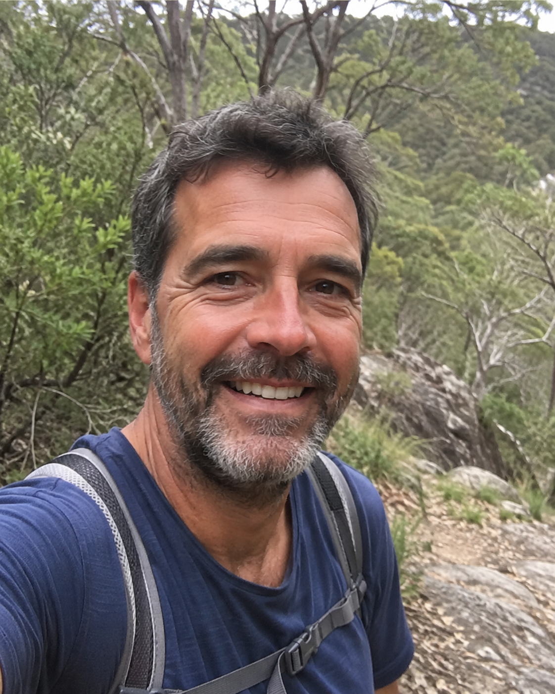 Illustrative lifestyle image of a man travelling
